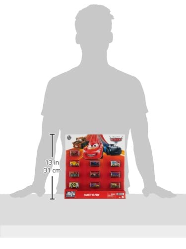 Mattel Disney and Pixar Cars Toys, Micro Racers 10-Pack Mini Toy Cars, Collectible Set Inspired by Disney Movies, Kids Gifts