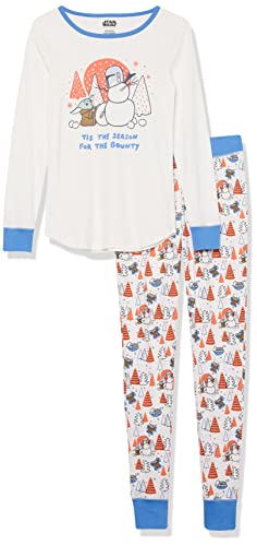 Amazon Essentials Disney | Marvel | Star Wars Women's Snug-Fit Cotton Pajama Sleepwear Sets
