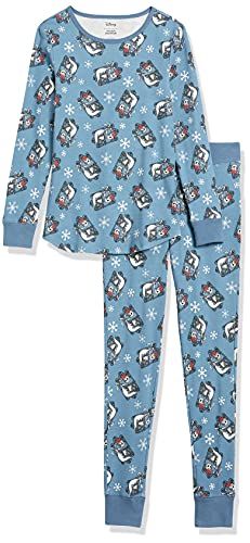 Amazon Essentials Disney | Marvel | Star Wars Women's Snug-Fit Cotton Pajama Sleepwear Sets