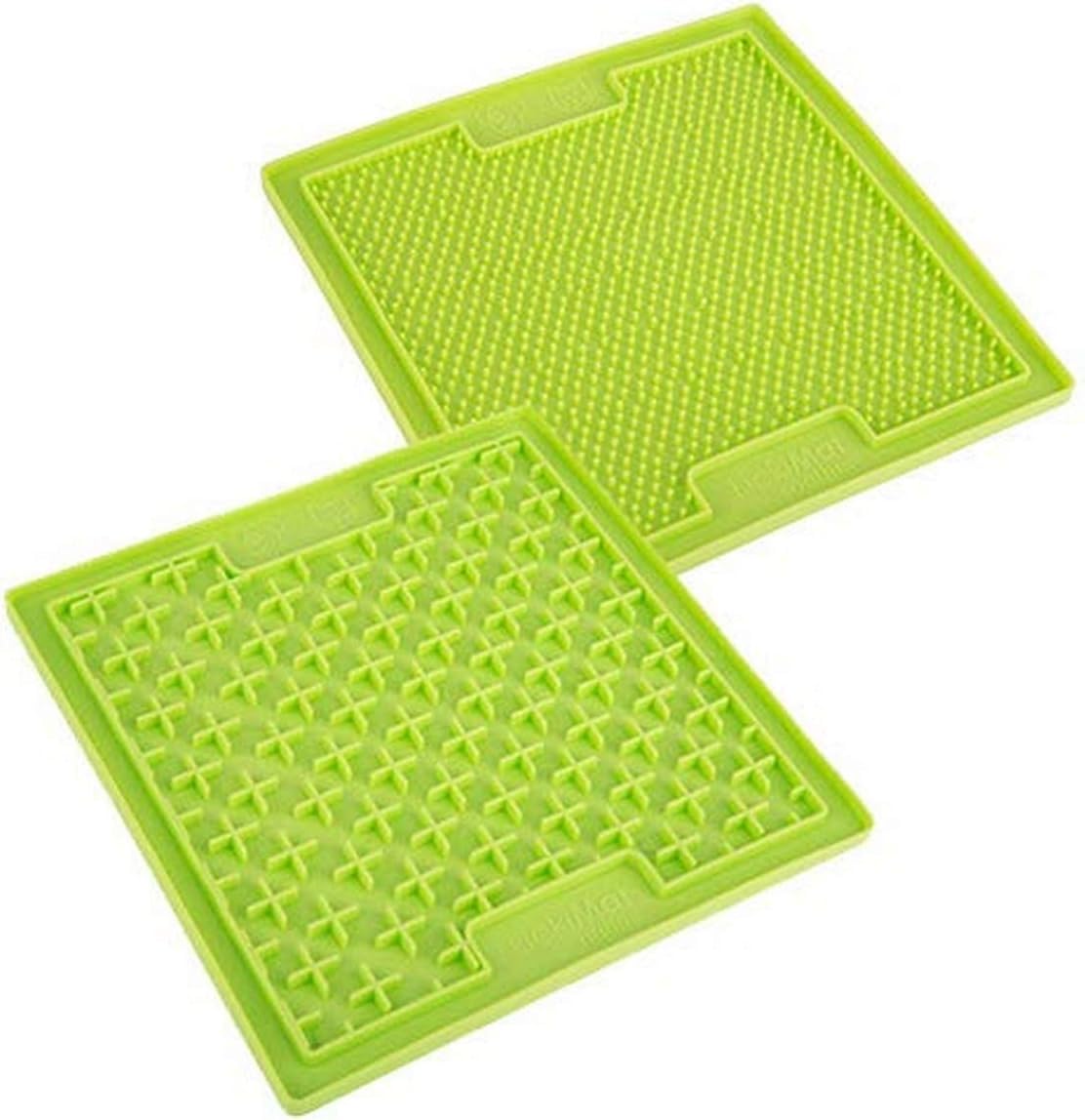 LickiMat Classic Soother Slow Feeder for Dogs Lick Mat Boredom Anxiety Reducer Perfect for Food Treats Yogurt Liquid Food Peanut Butter Fun Alternative to a Slow Feed Dog Bowl, Turquoise