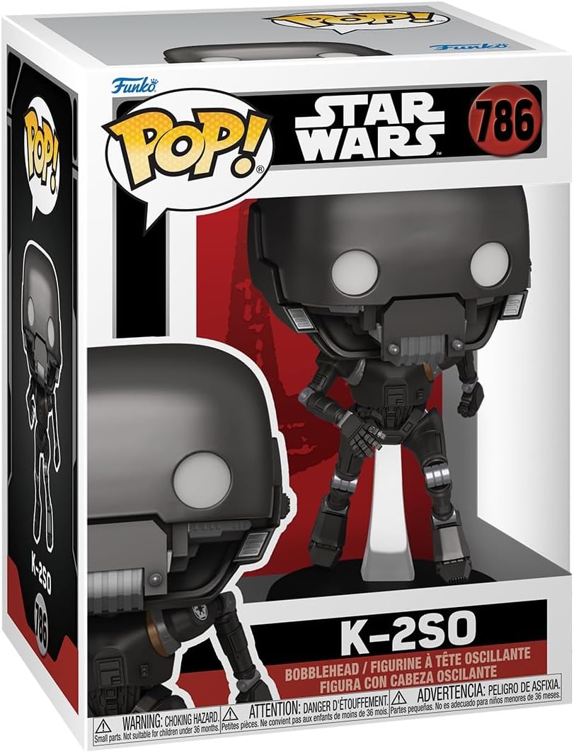 Funko Pop! Star Wars: Andor - K-2SO - Collectable Vinyl Figure - Gift Idea - Official Merchandise - Toys for Kids & Adults - TV Fans - Model Figure for Collectors and Display