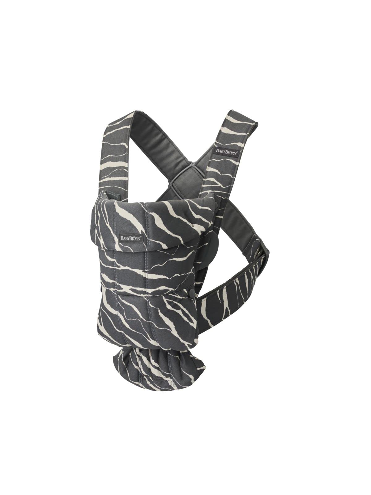 BabyBjörn Baby Carrier Mini, 3D Jersey, Light Beige | Newborn Carrier (7-25 lbs), Ergonomic, Easy-to-Use