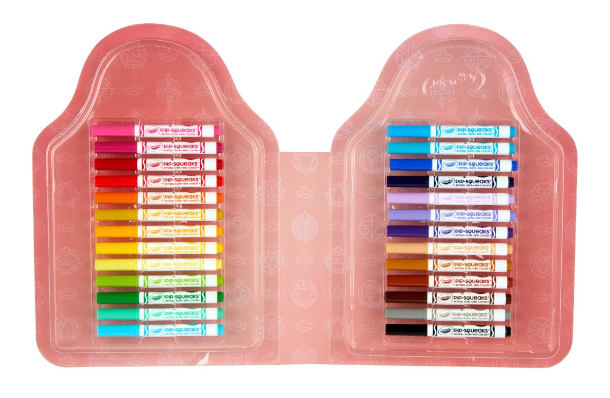 Crayola Disney Princess Art Case (75ct) Art Kit for Kids, Art Supplies, Coloring Set, Gift for Girls & Boys