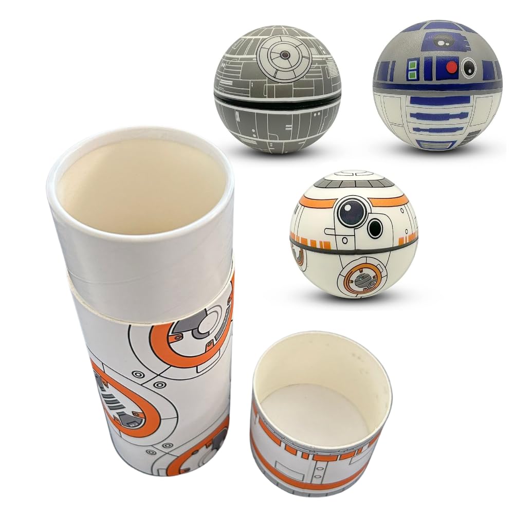 StarWar Stress Balls Set - Pop Fidget Toy for Kids and Adults, Relief Fidget, Anti Squeeze Use Play/Decor/Help Relieve Stress/Improve Concentation Focus