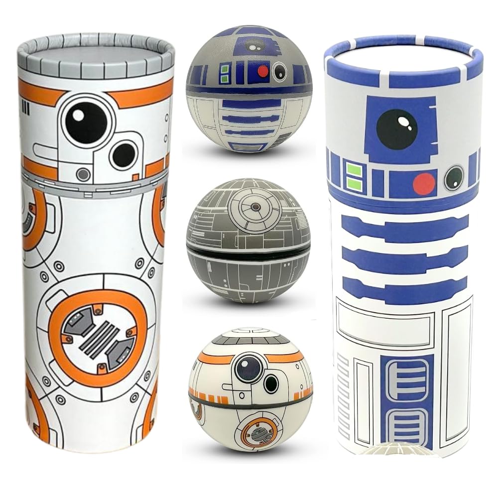 StarWar Stress Balls Set - Pop Fidget Toy for Kids and Adults, Relief Fidget, Anti Squeeze Use Play/Decor/Help Relieve Stress/Improve Concentation Focus