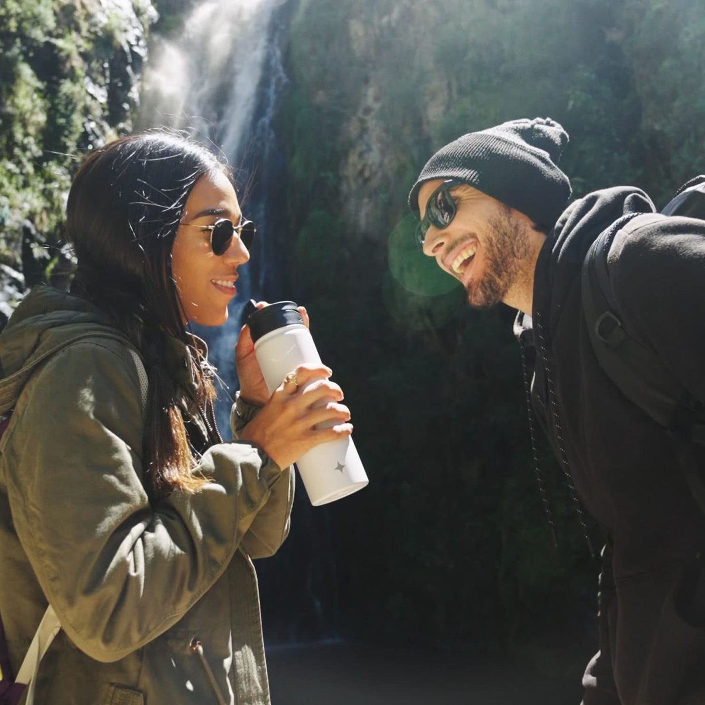 JoyJolt Stainless Steel 22 oz Star Wars Water Bottle with Straw Lid, BPA-Free Sports and Travel Vacuum Insulated Water Bottle, Destination Collection Death Star Bottle, Star Wars Gifts