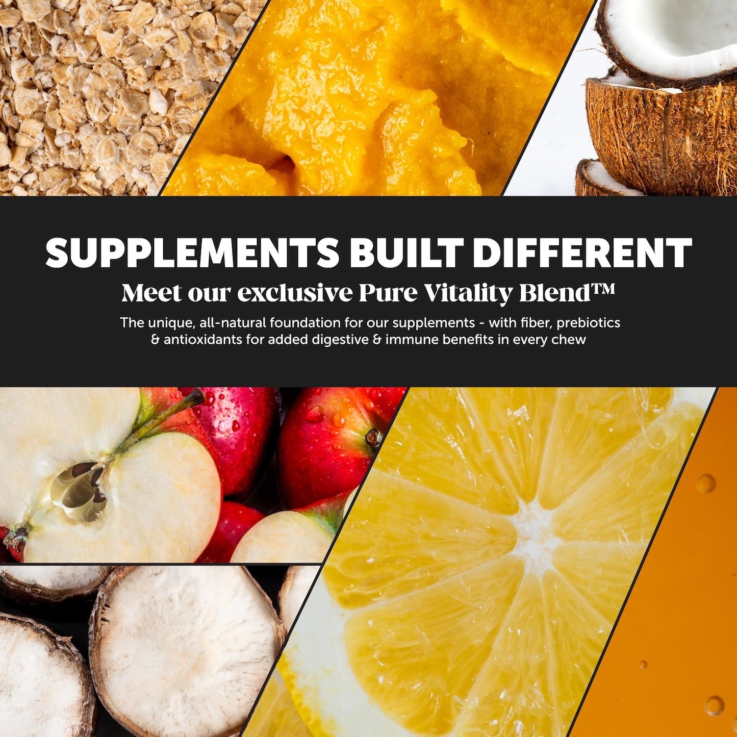 Dog Multivitamin - 10 in 1 Dog Vitamins for Health & Heart - Omega Fish Oil, Glucosamine & Probiotics - Dog Vitamins and Supplements for Skin and Coat (Chicken 180 ct)