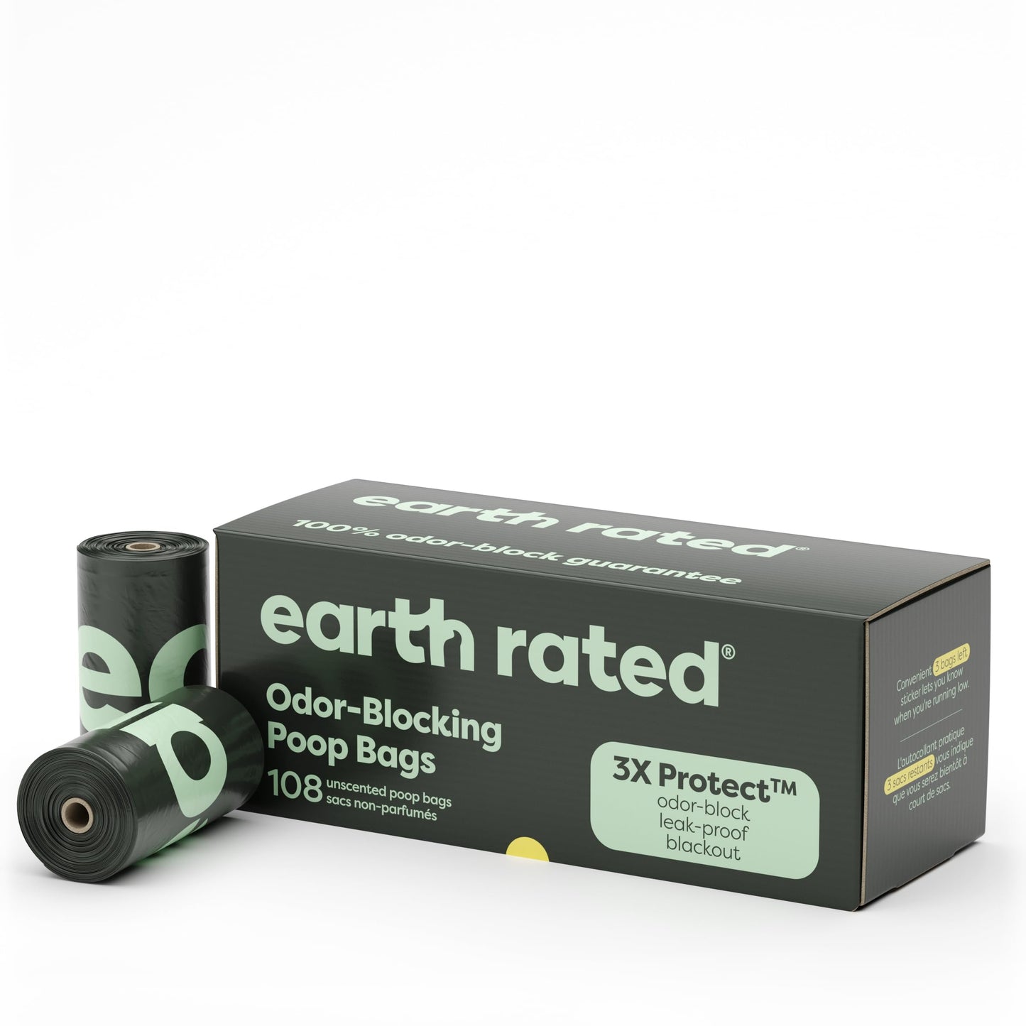 Earth Rated Poop Bags for Dogs, Guaranteed Leak Proof and Extra Thick Waste Bag Refill Rolls, Lavender Scented, 270 Bags