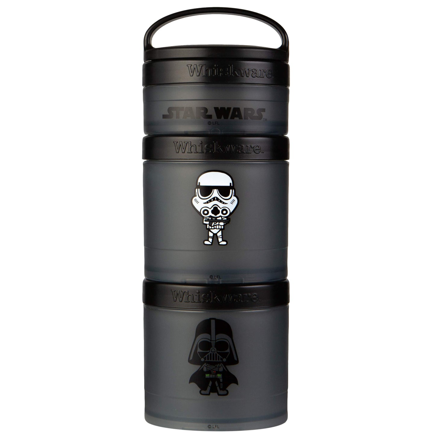 Whiskware Star Wars Stackable Snack Pack, Darth Vader & Storm Trooper