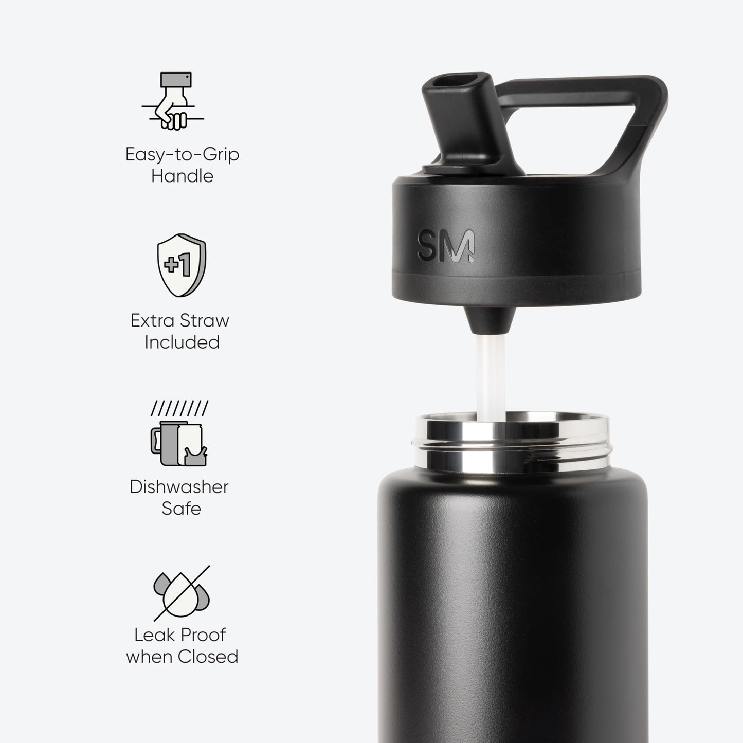 Simple Modern Wicked Signature Voyager | 16oz Travel Coffee Mug Tumbler with 360° Lid | Gifts for Women Men | Ceramic-Lined Insulated Stainless Steel Cold Brew Iced Coffee Cup | Elphaba Florals