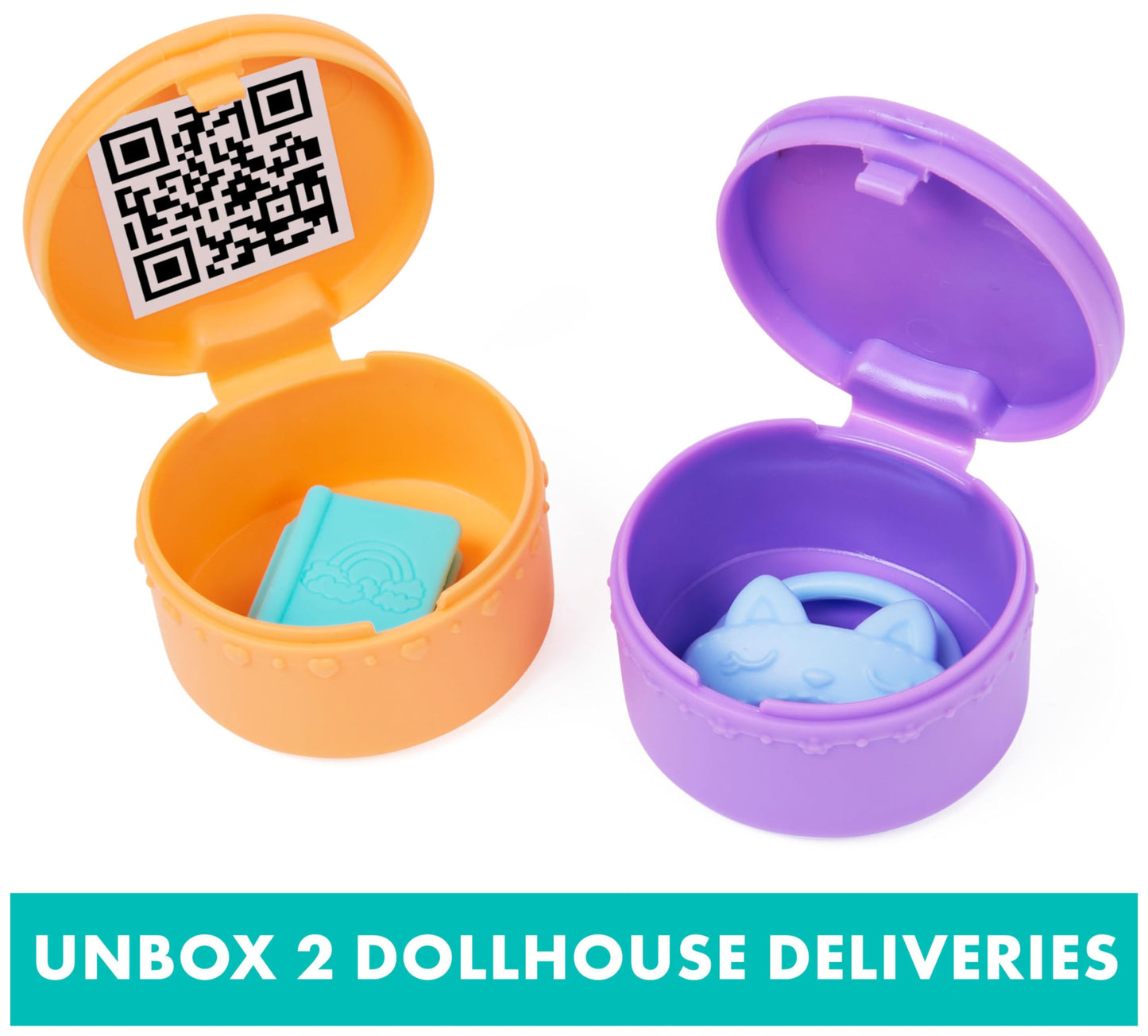 Gabby’s Dollhouse, Purrfect Dollhouse with 15 Pieces including Toy Figures, Furniture, Accessories and Sounds, Kids Toys for Ages 3 and up