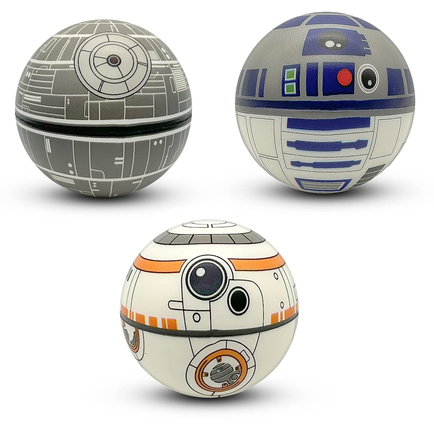 StarWar Stress Balls Set - Pop Fidget Toy for Kids and Adults, Relief Fidget, Anti Squeeze Use Play/Decor/Help Relieve Stress/Improve Concentation Focus