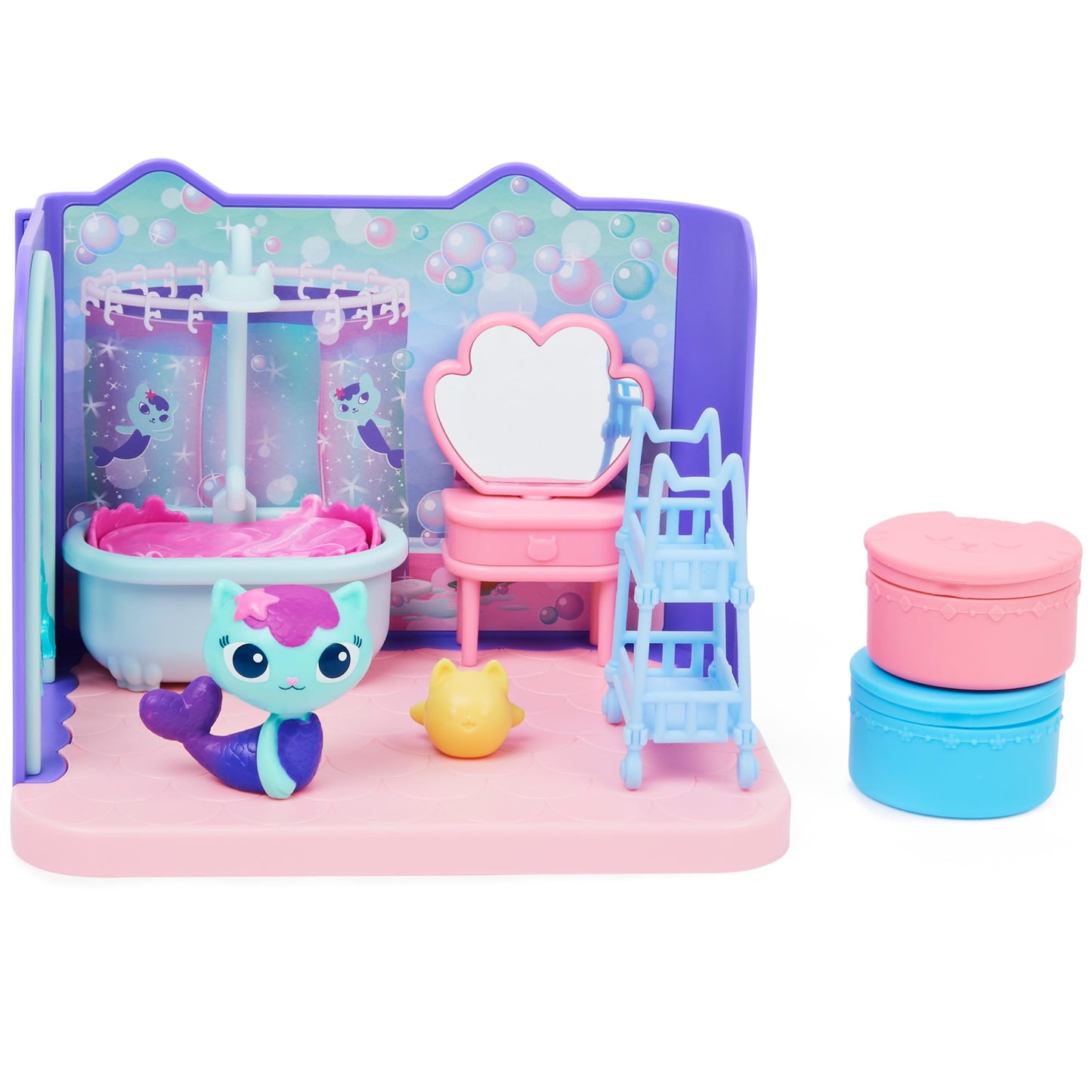Gabby’s Dollhouse, Purrfect Dollhouse with 15 Pieces including Toy Figures, Furniture, Accessories and Sounds, Kids Toys for Ages 3 and up