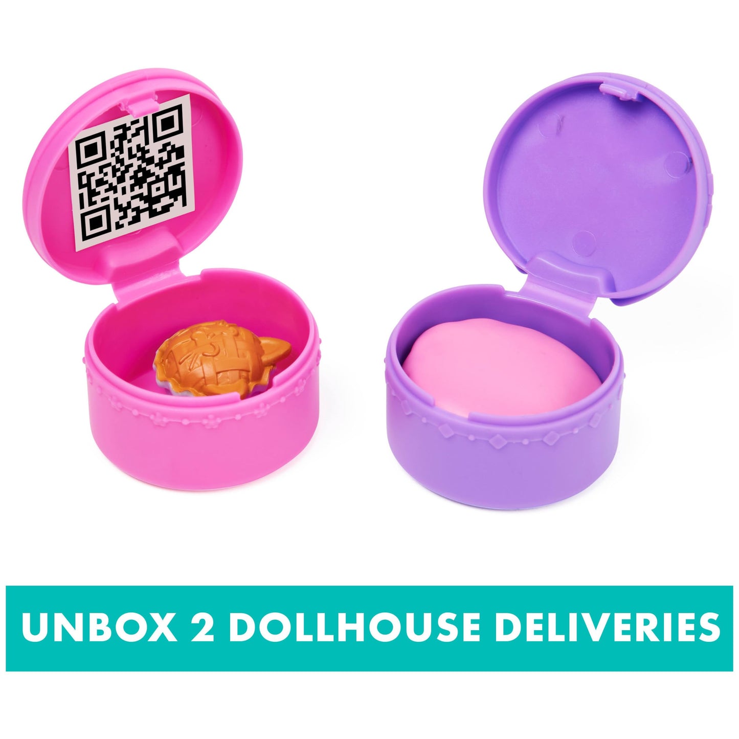 Gabby’s Dollhouse, Purrfect Dollhouse with 15 Pieces including Toy Figures, Furniture, Accessories and Sounds, Kids Toys for Ages 3 and up