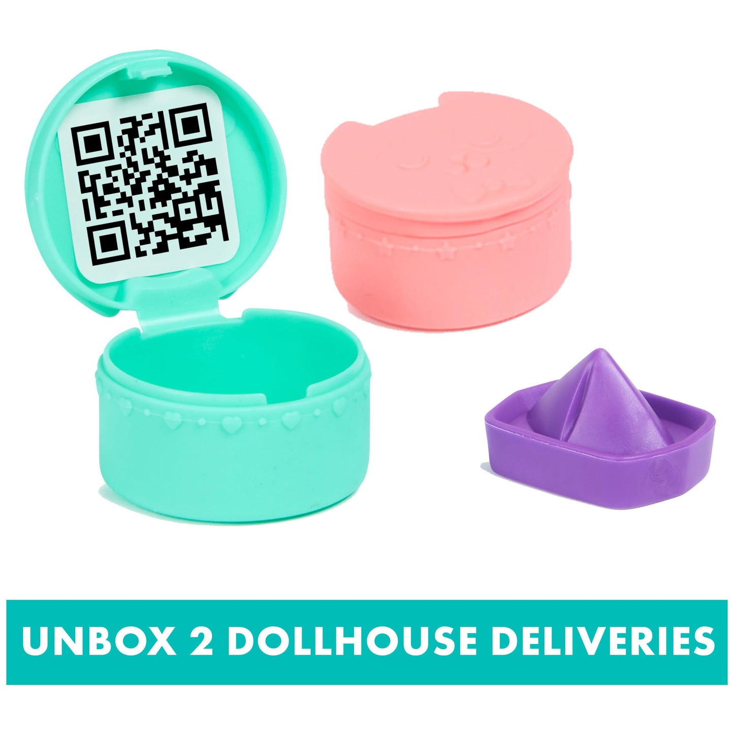 Gabby’s Dollhouse, Purrfect Dollhouse with 15 Pieces including Toy Figures, Furniture, Accessories and Sounds, Kids Toys for Ages 3 and up