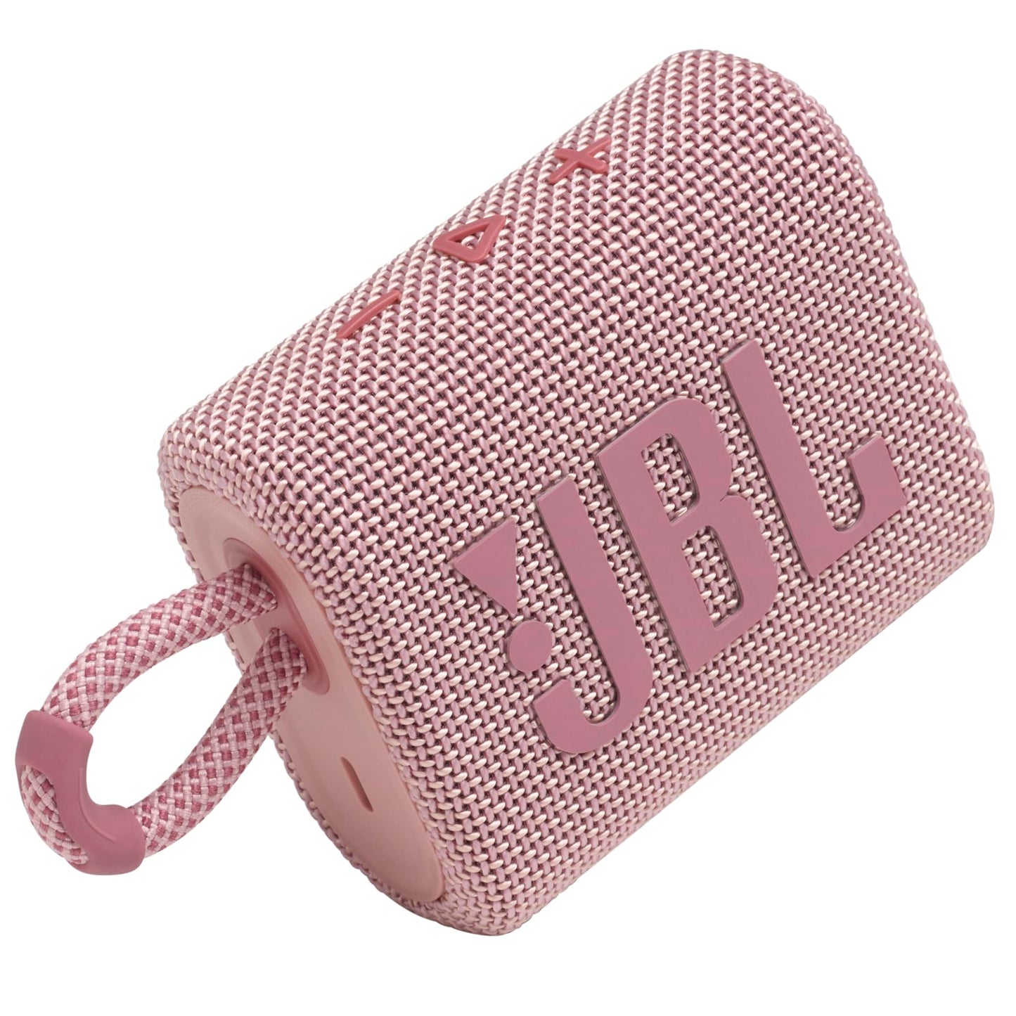 JBL Go 3 - Portable Mini Bluetooth Speaker, big audio and punchy bass, IP67 waterproof and dustproof, 5 hours of playtime, speaker for home, outdoor and travel (Pink)