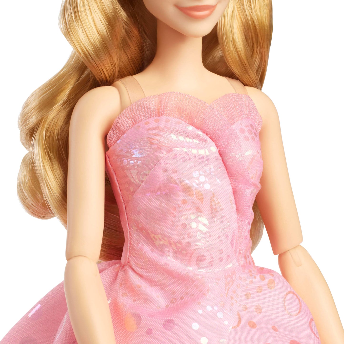 Mattel Universal Wicked Deluxe Glinda Fashion Doll & Accessories Including Crown & Scepter, Movie-Inspired Look with Posability