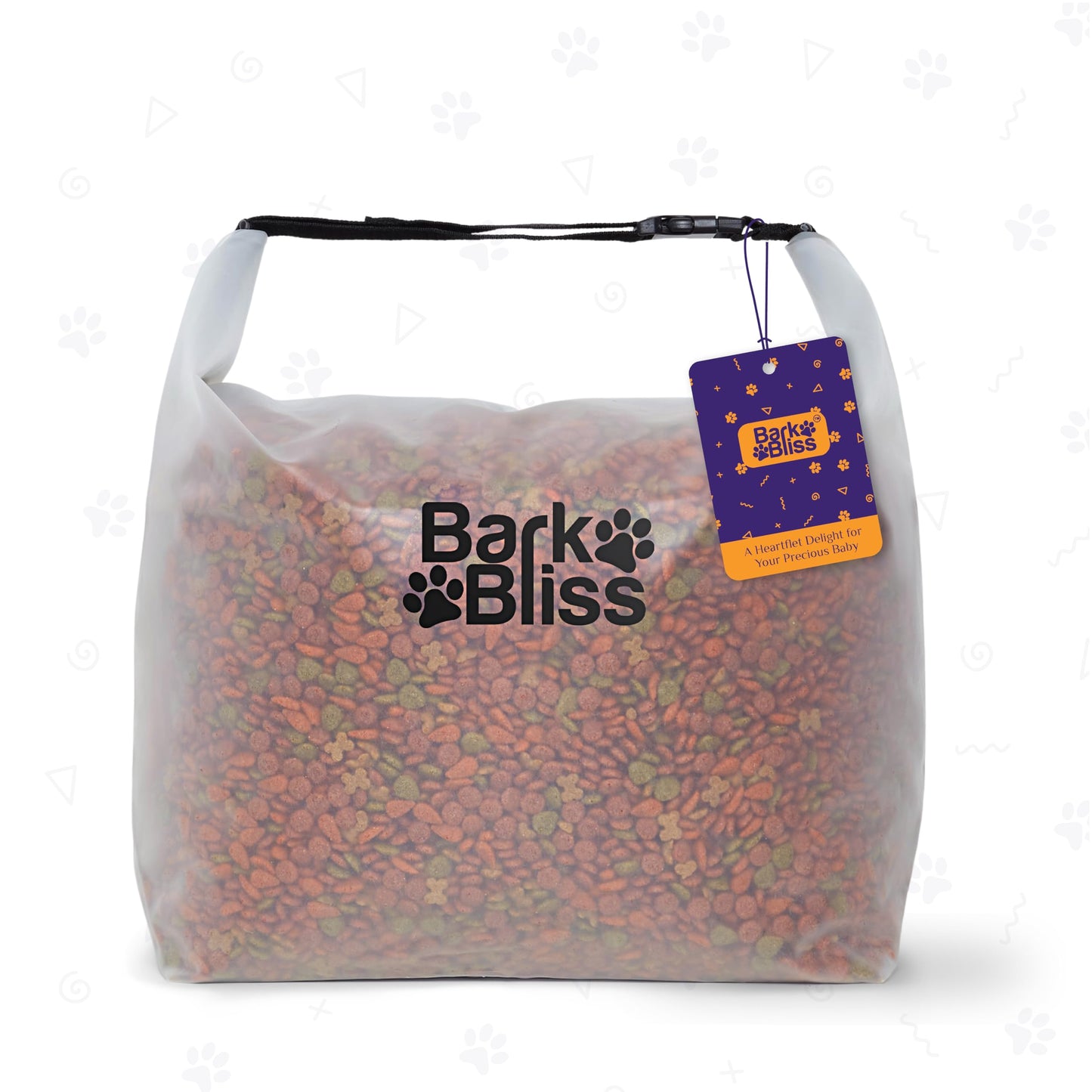 80 Cups Dog Food Travel Bag, Large Portable Container, Leak Proof, Water Resistant, Hook & Loop, Collapsible, Flat Base, hold 22lbs of Kibble, Camping/Travel (Large 80 Cups)