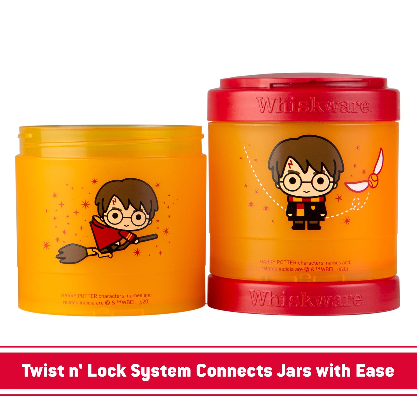 Whiskware Star Wars Stackable Snack Pack, Darth Vader & Storm Trooper