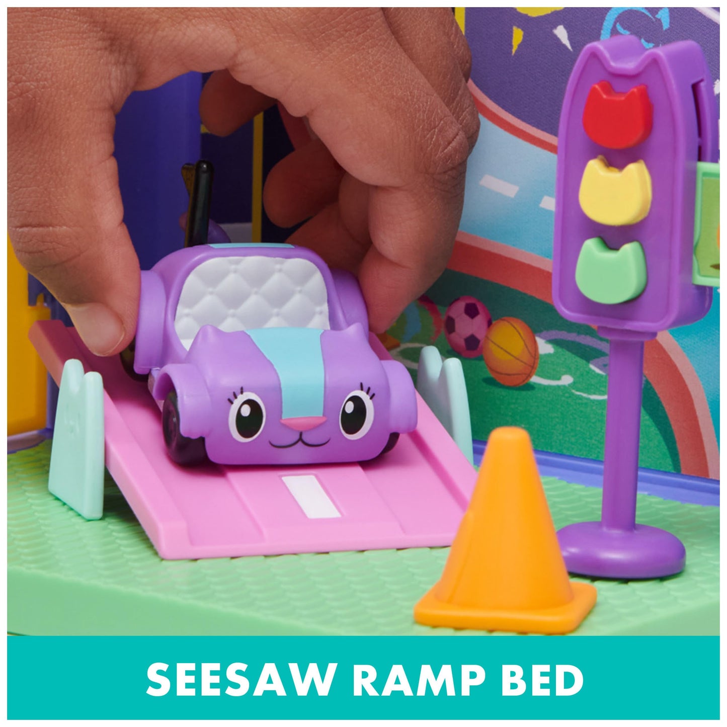 Gabby’s Dollhouse, Purrfect Dollhouse with 15 Pieces including Toy Figures, Furniture, Accessories and Sounds, Kids Toys for Ages 3 and up