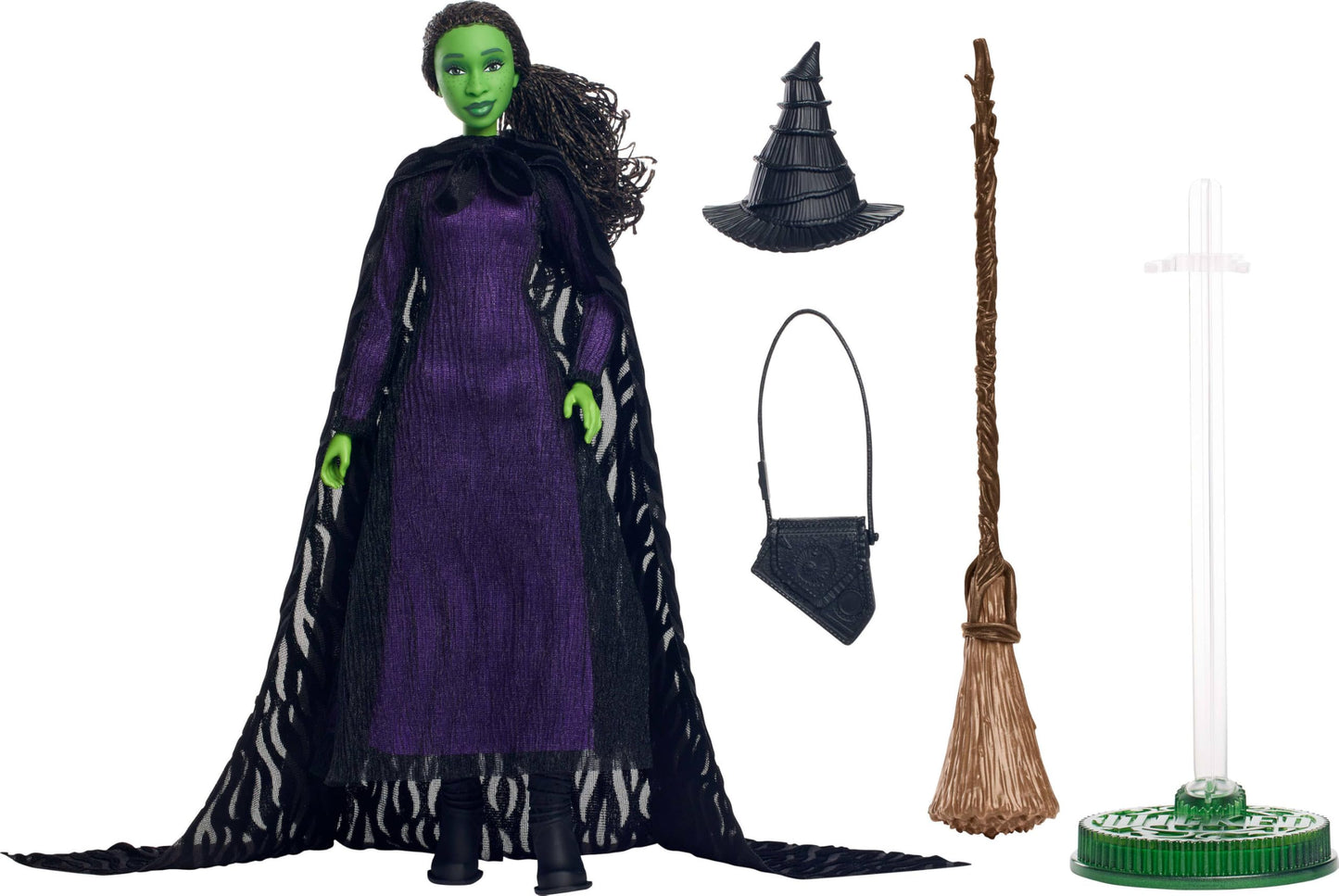 Mattel Universal Wicked Deluxe Glinda Fashion Doll & Accessories Including Crown & Scepter, Movie-Inspired Look with Posability