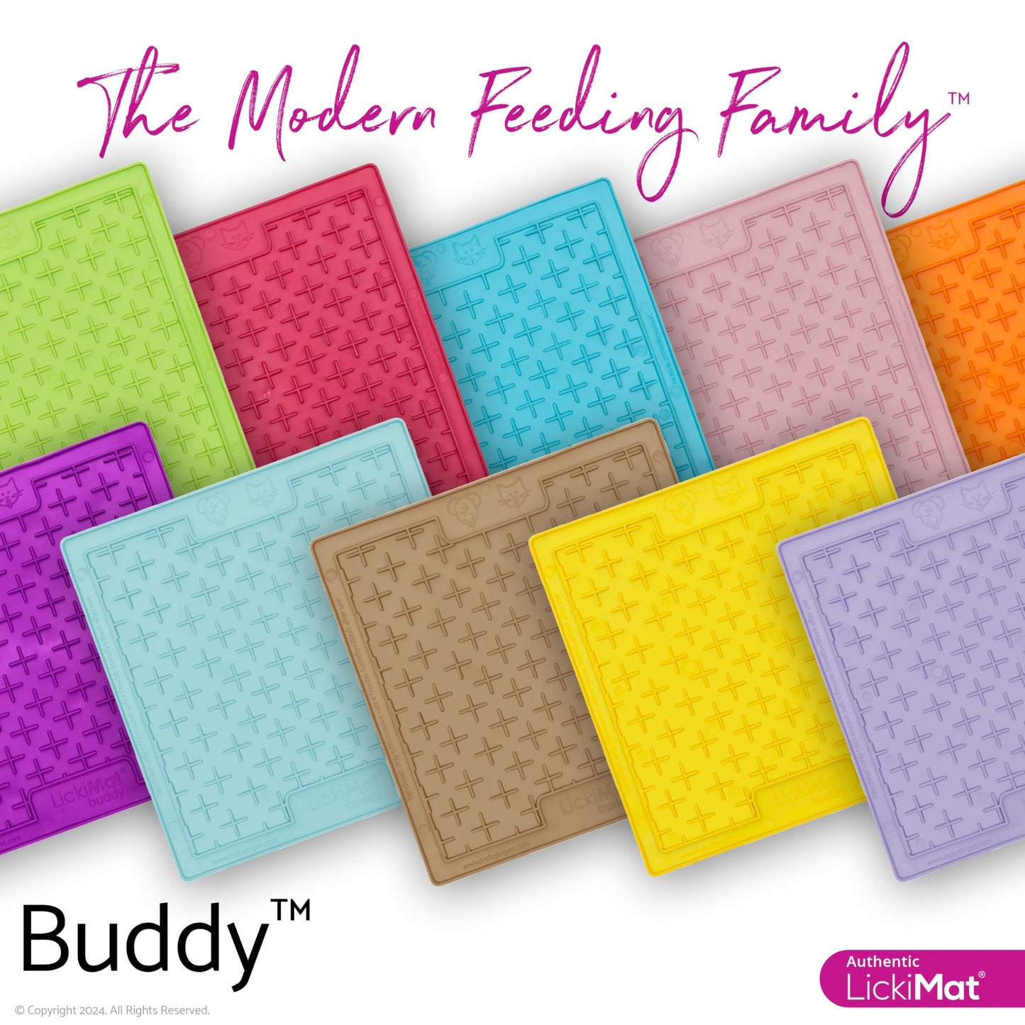 LickiMat Classic Soother Slow Feeder for Dogs Lick Mat Boredom Anxiety Reducer Perfect for Food Treats Yogurt Liquid Food Peanut Butter Fun Alternative to a Slow Feed Dog Bowl, Turquoise