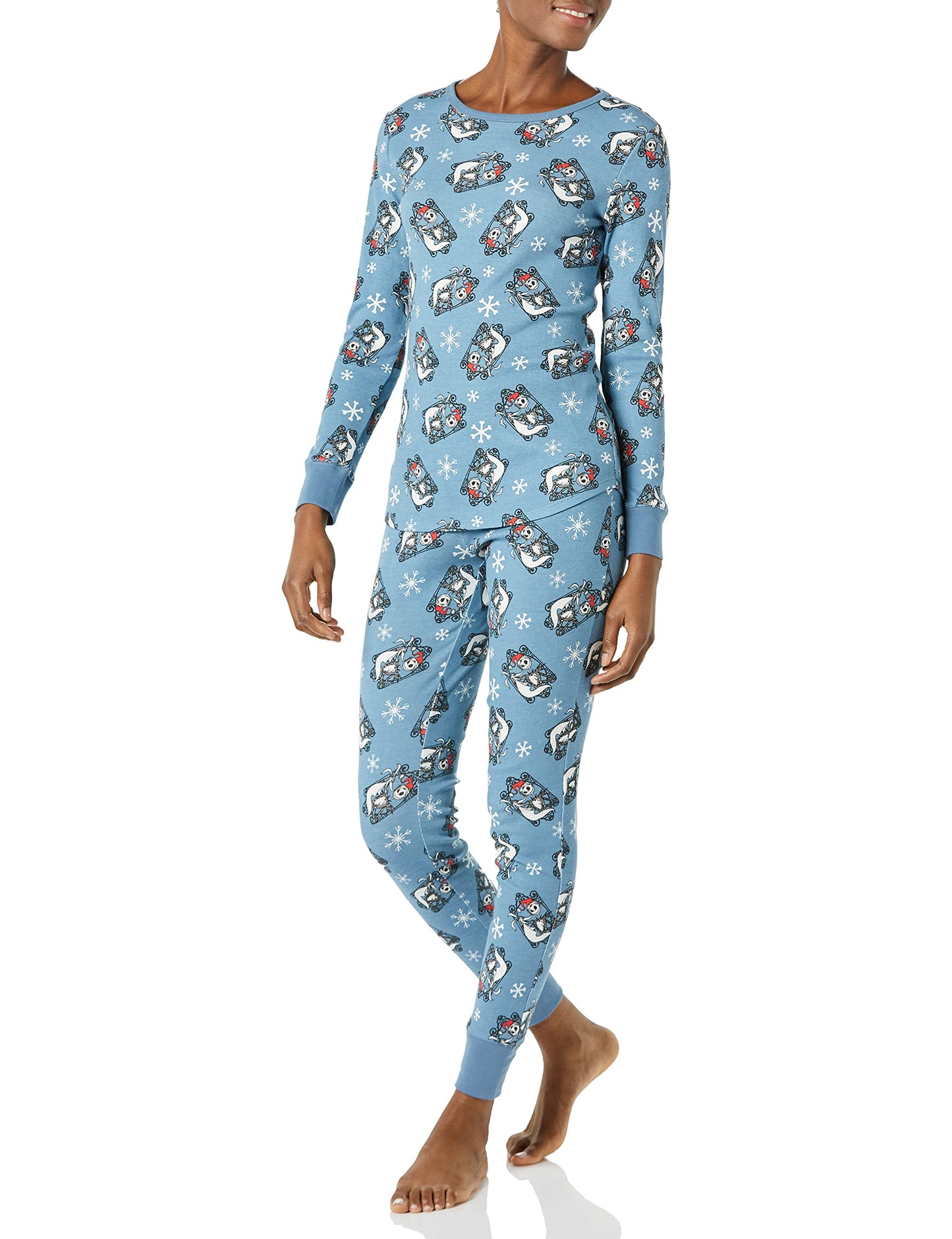 Amazon Essentials Disney | Marvel | Star Wars Women's Snug-Fit Cotton Pajama Sleepwear Sets