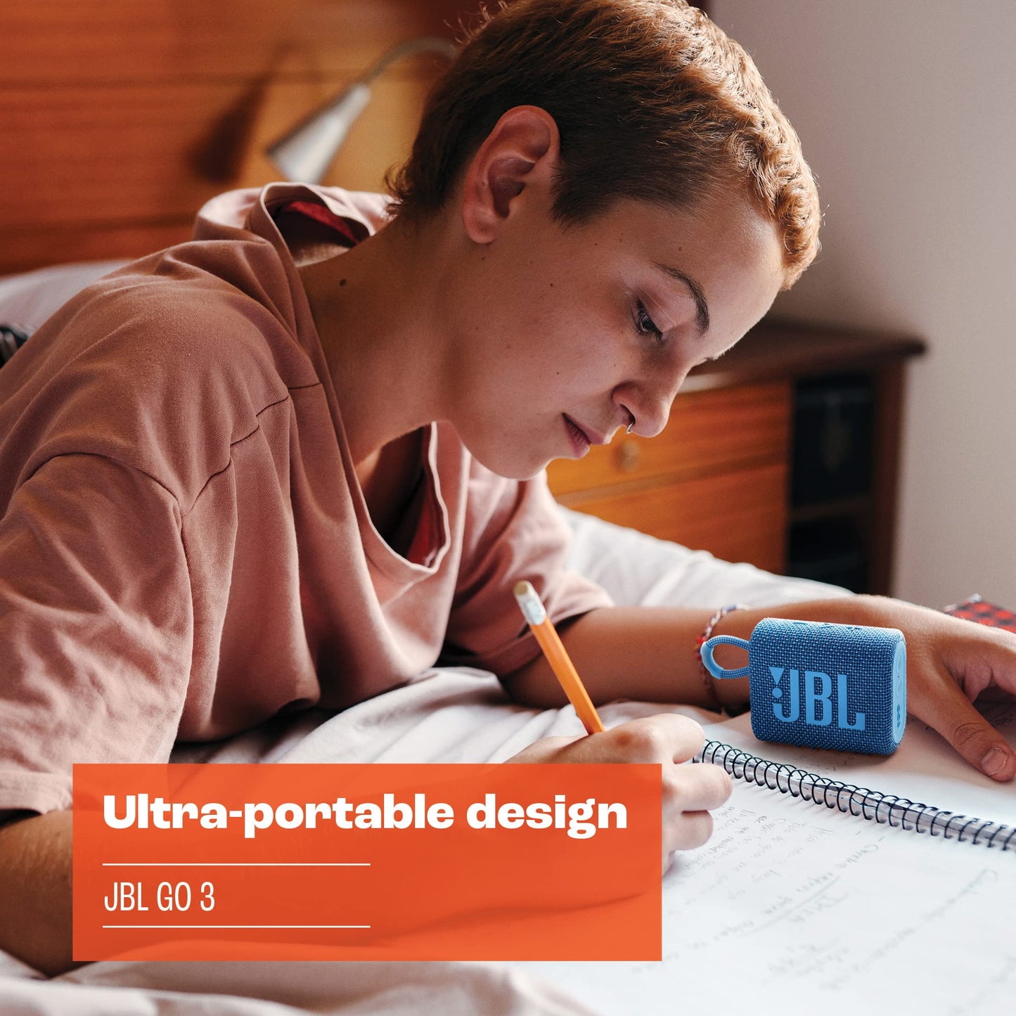 JBL Go 3 - Portable Mini Bluetooth Speaker, big audio and punchy bass, IP67 waterproof and dustproof, 5 hours of playtime, speaker for home, outdoor and travel (Pink)