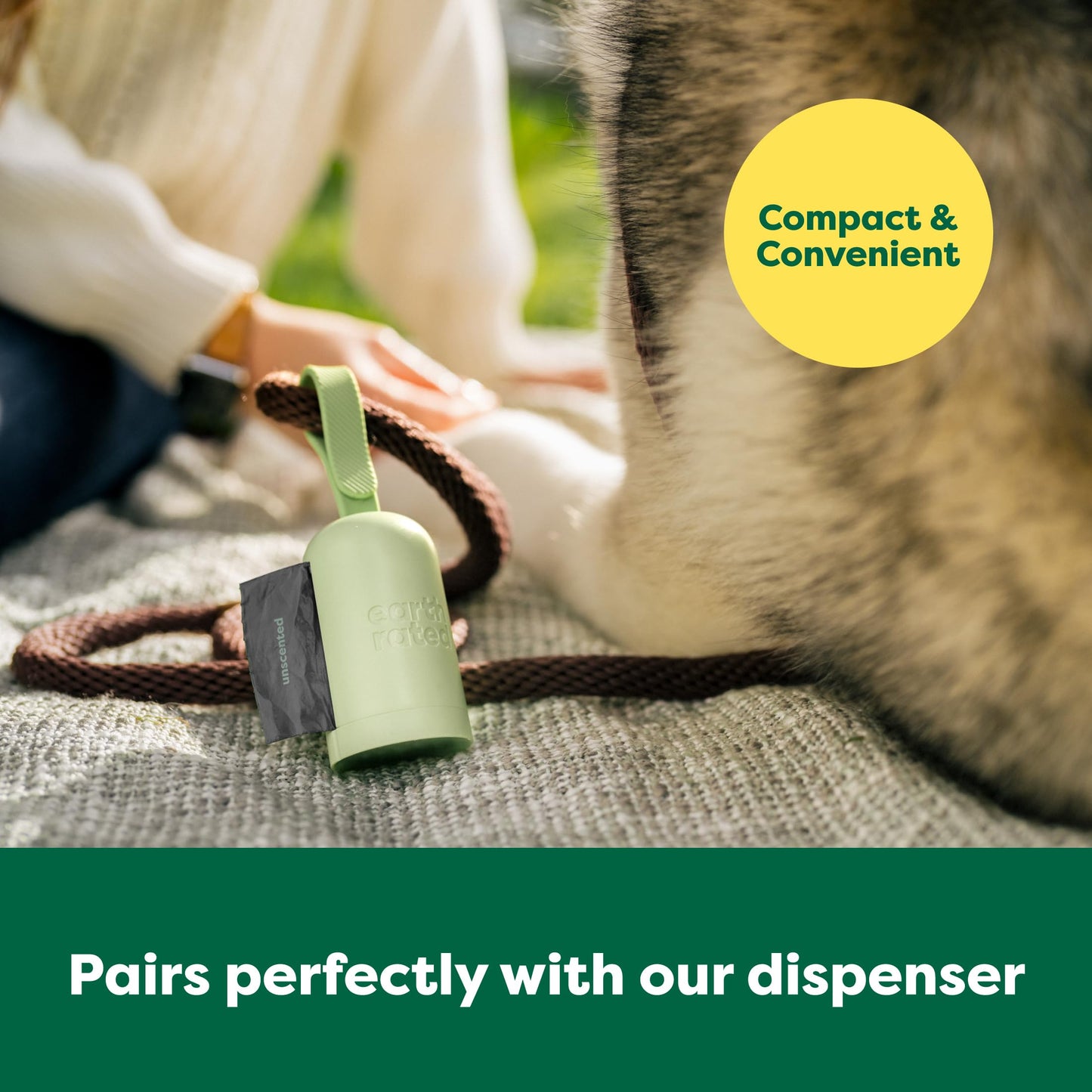 Earth Rated Poop Bags for Dogs, Guaranteed Leak Proof and Extra Thick Waste Bag Refill Rolls, Lavender Scented, 270 Bags