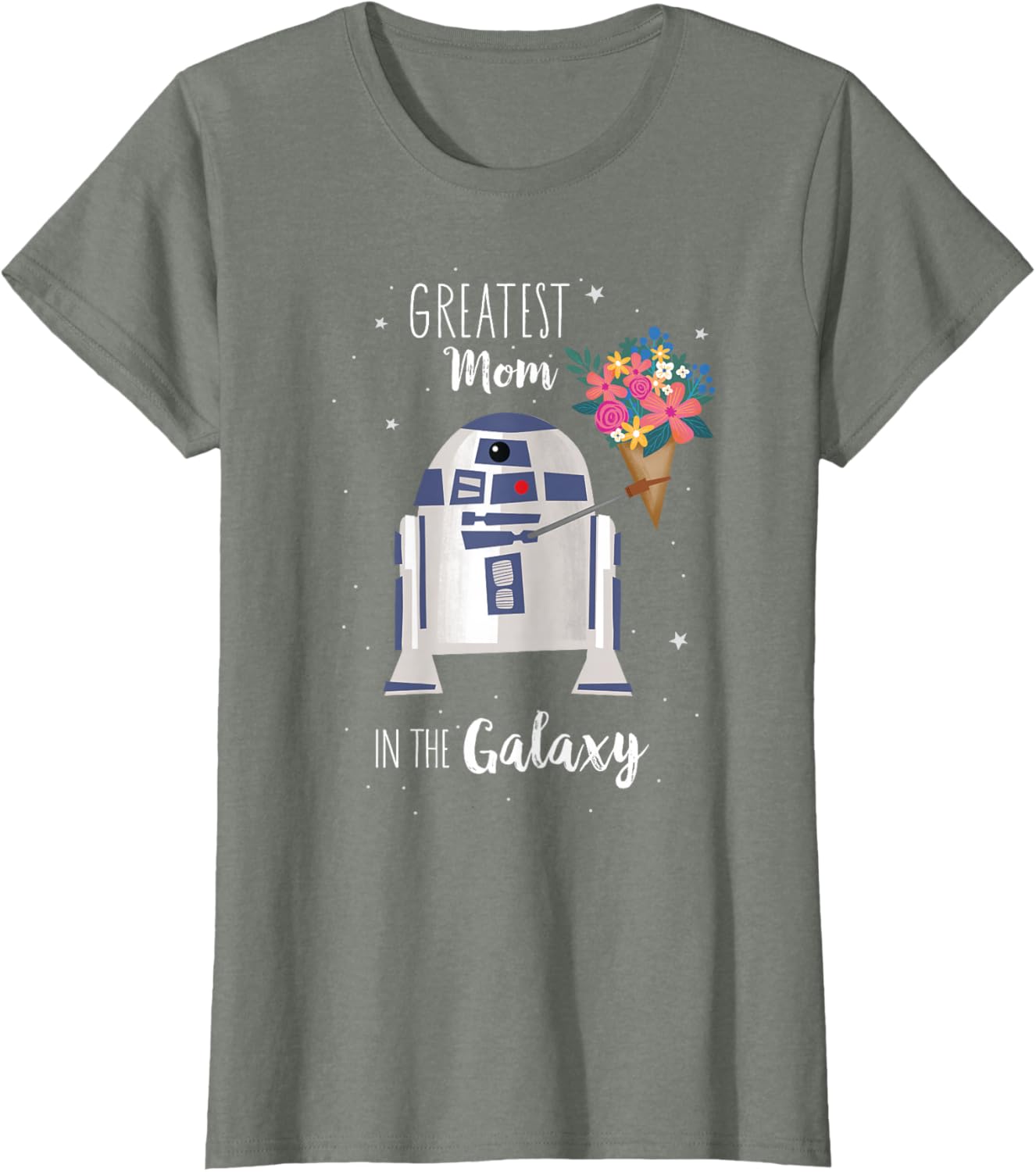 Star Wars R2-D2 Greatest Mom in the Galaxy Mother's Day T-Shirt