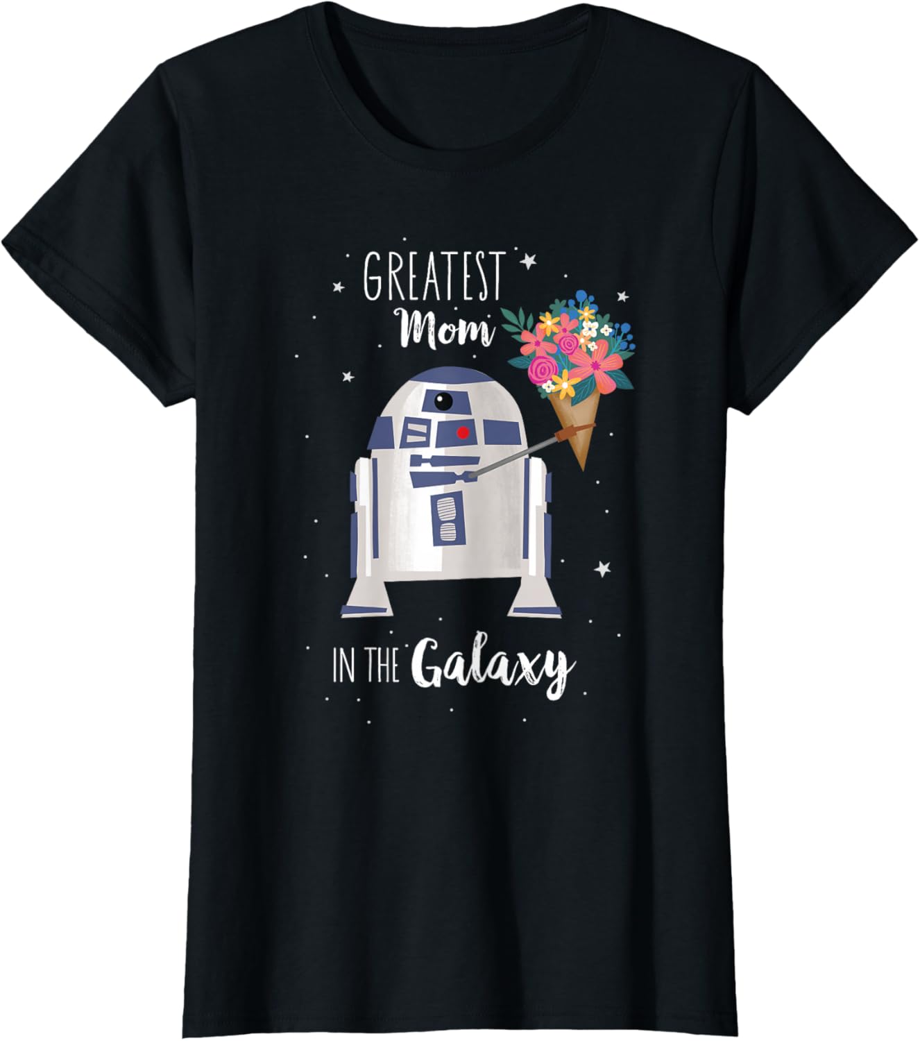 Star Wars R2-D2 Greatest Mom in the Galaxy Mother's Day T-Shirt