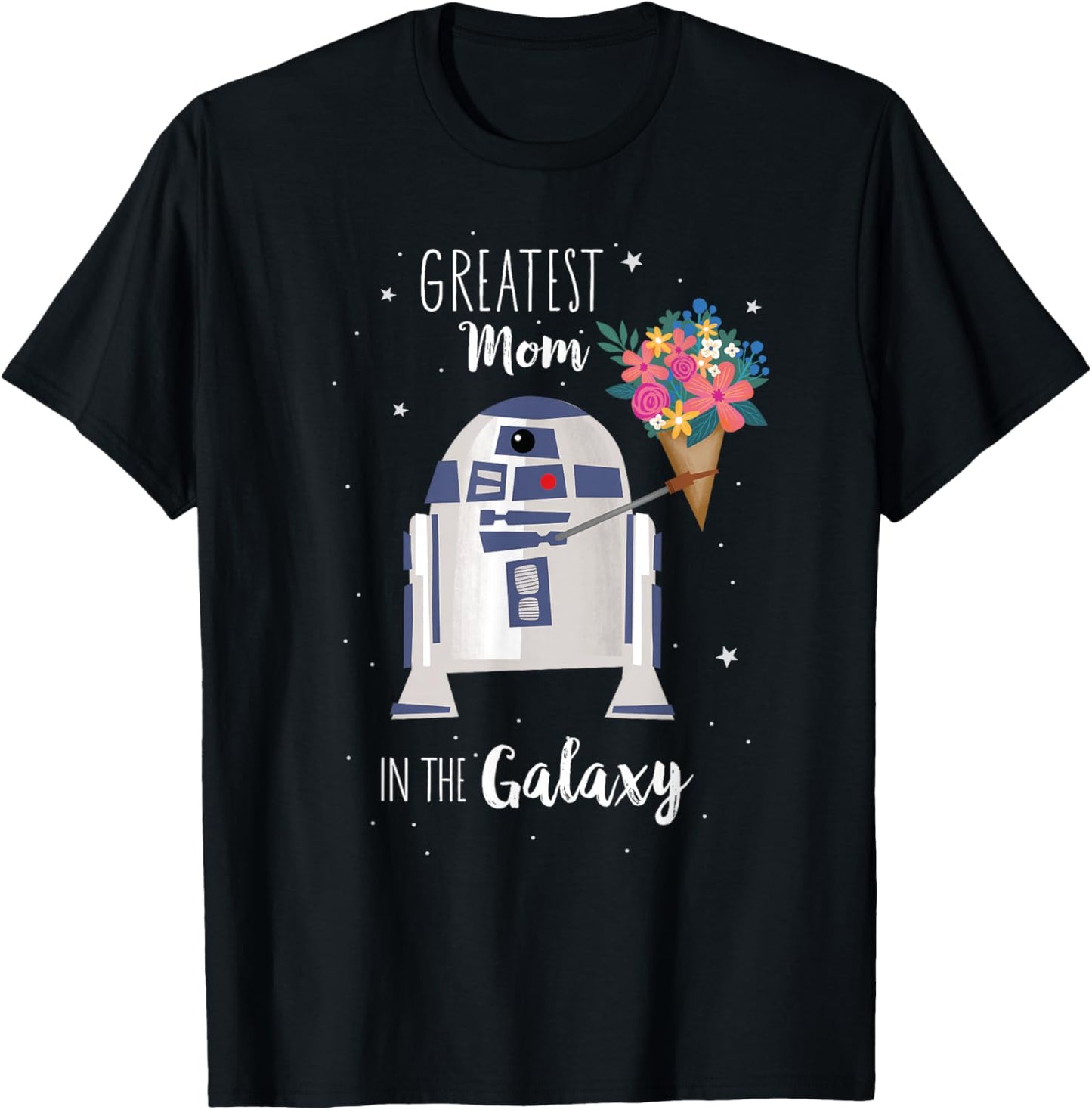 Star Wars R2-D2 Greatest Mom in the Galaxy Mother's Day T-Shirt